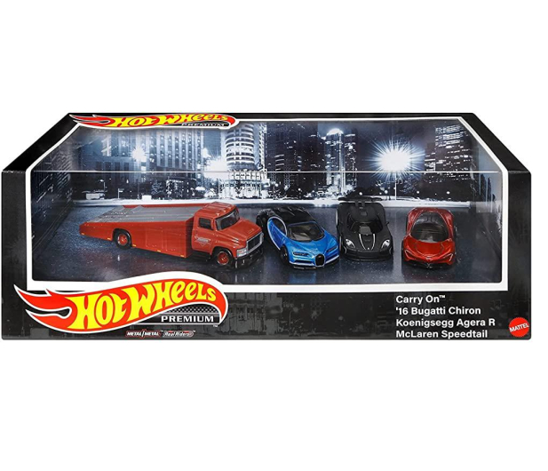 Hot Wheels Premium Diorama Bugatti Mclaren Koenigsegg Carry On - 1046080 - zdjęcie 4